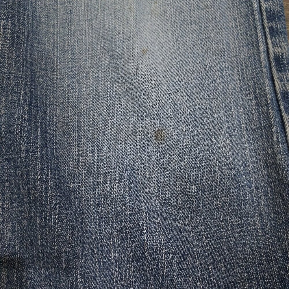 Thrashed Distressed DKNY Boot Cut Cotton Spandex Fits 30x30 size 10 - Picture 15 of 15